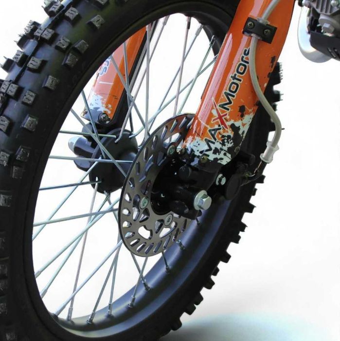 Бензинов Кросов мотор 125 кубика MaxMotors Orange