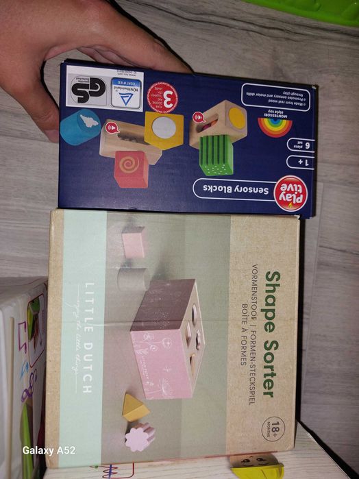 Играчки по монтесори за 1г.+