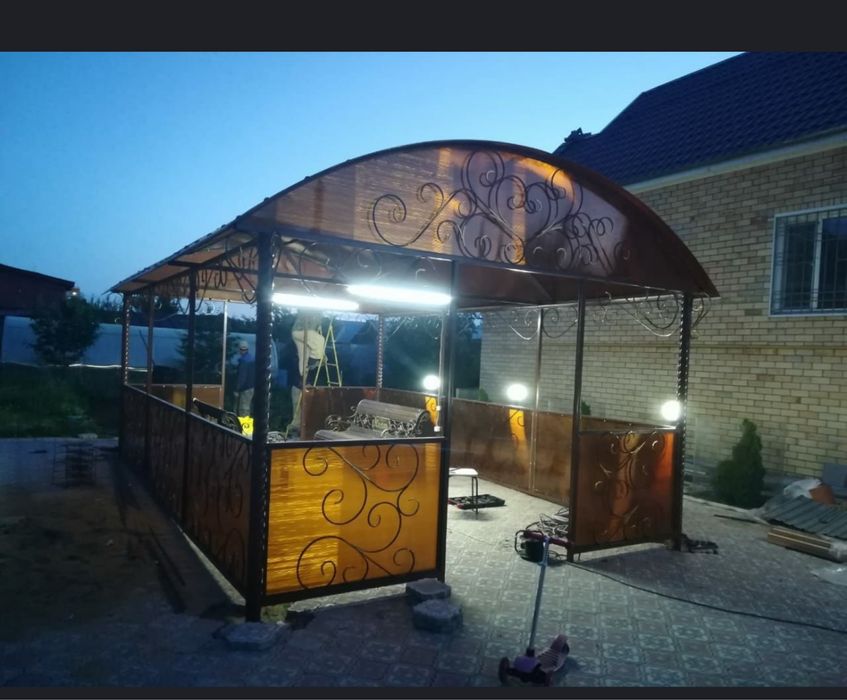 Ворота из метала