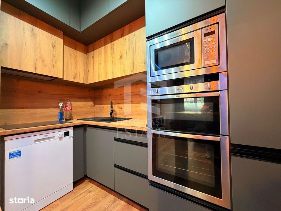 Studio | De Inchiriat | Parcare | Centrala | Bloc 2021 | Demisol Înalt