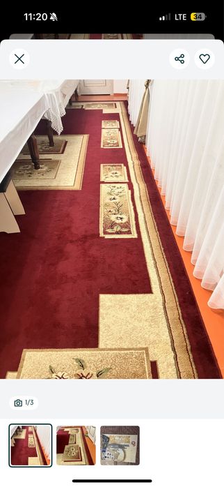 Ковры в хорошем состоянии 2.4*4