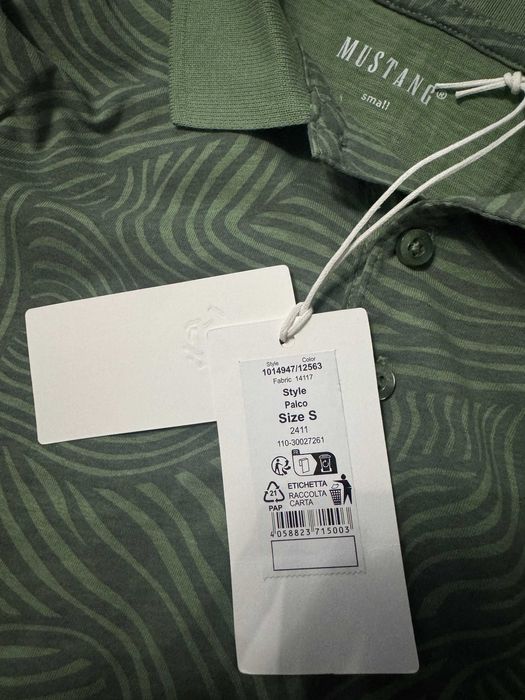 Мъжка тениска тип поло MUSTANG – размер S