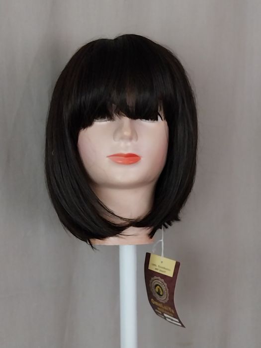 Нови перуки  ,черна, синя,кестенява / боб / синя