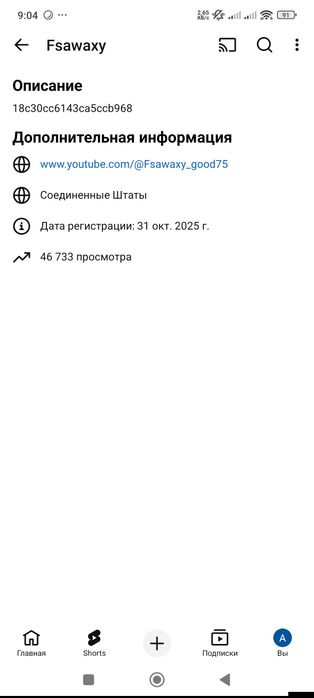 Ютуб канал 2500 подписчик бар