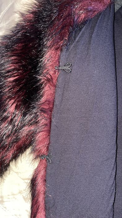 Пухено яке-палто