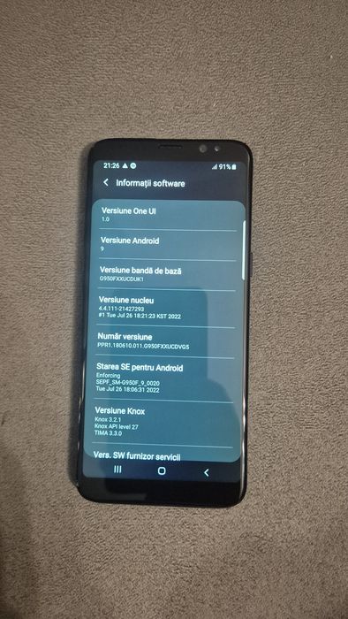 Samsung S8 negru