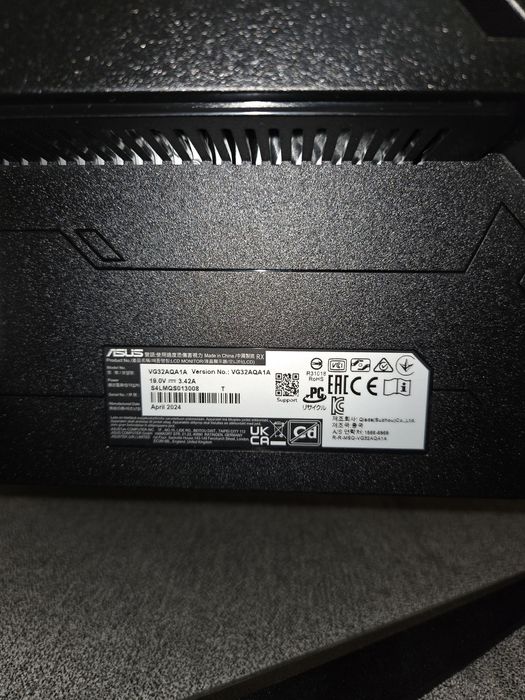 Monitor LED ASUS Gaming TUF VG32AQA1A 31.5 inch QHD