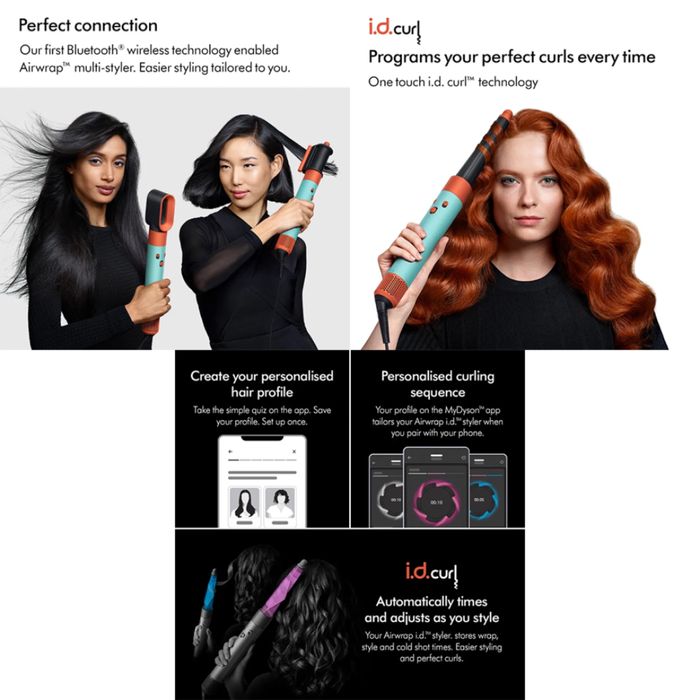 Стайлер Dyson Airwrap ID HS08 Ceramic Patina Topaz 1x1