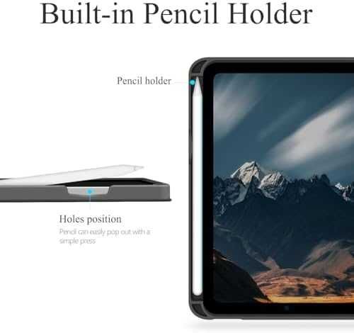 Нов Калъф за iPad Mini 7/6 с джоб и поставка – Магнитно затваряне кейс