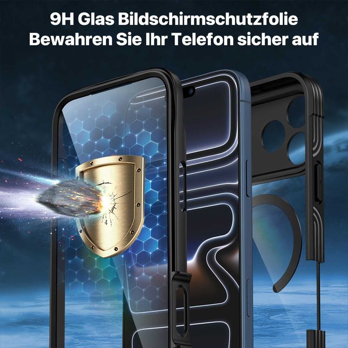 Husa iPhone 17 Pro cu  protectie ecran si MagSafe