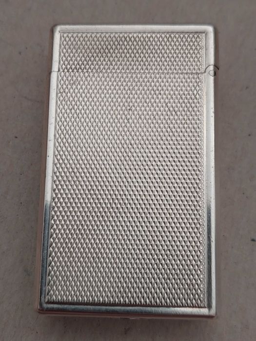 Сребърна  запалка Дюпонд(S.T.Dupont lighter)1963 оригинална кутия