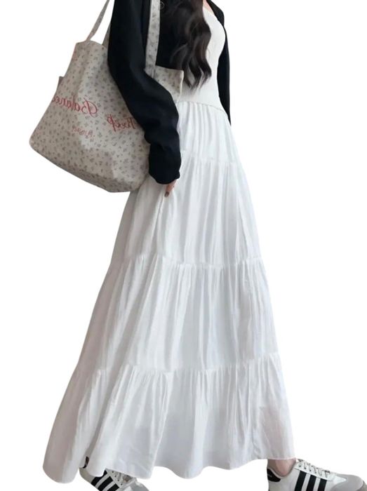 Юбка бохо макси длинная