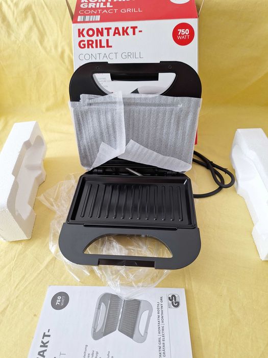 Gratar GRILL electric, putere 750 W, strat anti aderent