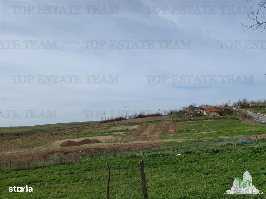 Teren intravilan cu utilitati 4350 mp  la tara Jud Constanta