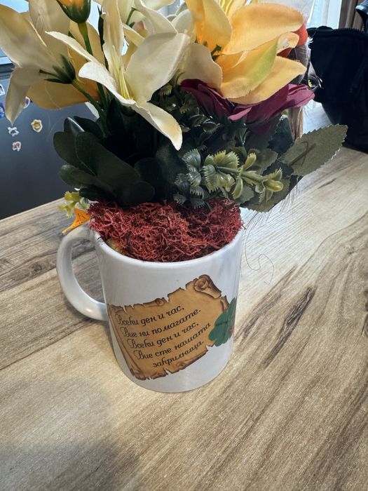 Кашпи с цветя  , различни модели, подходящи и за подарък