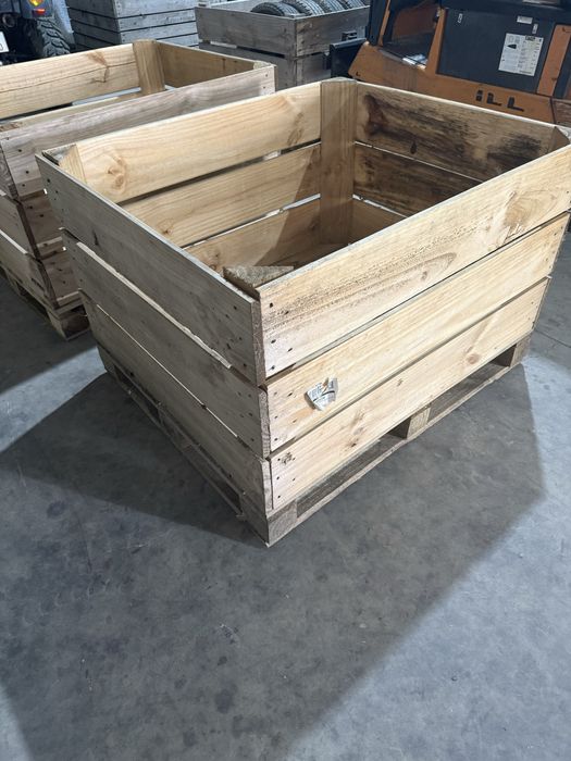 Boxpaleti lemn , cutii lemn , lazi