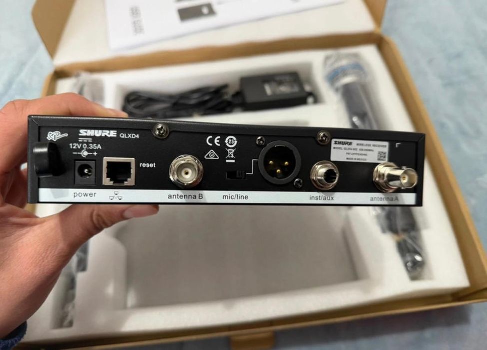 Shure QLXD B58 900MHz microfon wireless profesional