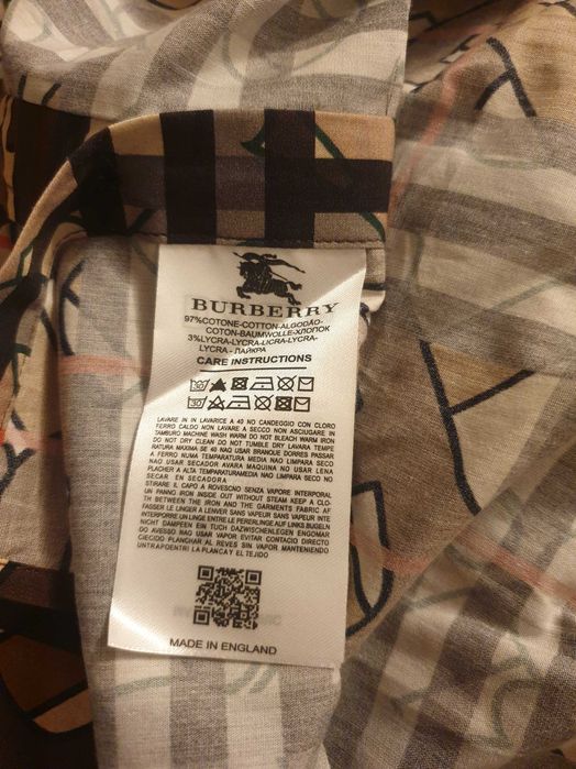 Cămașă cu print Burberry