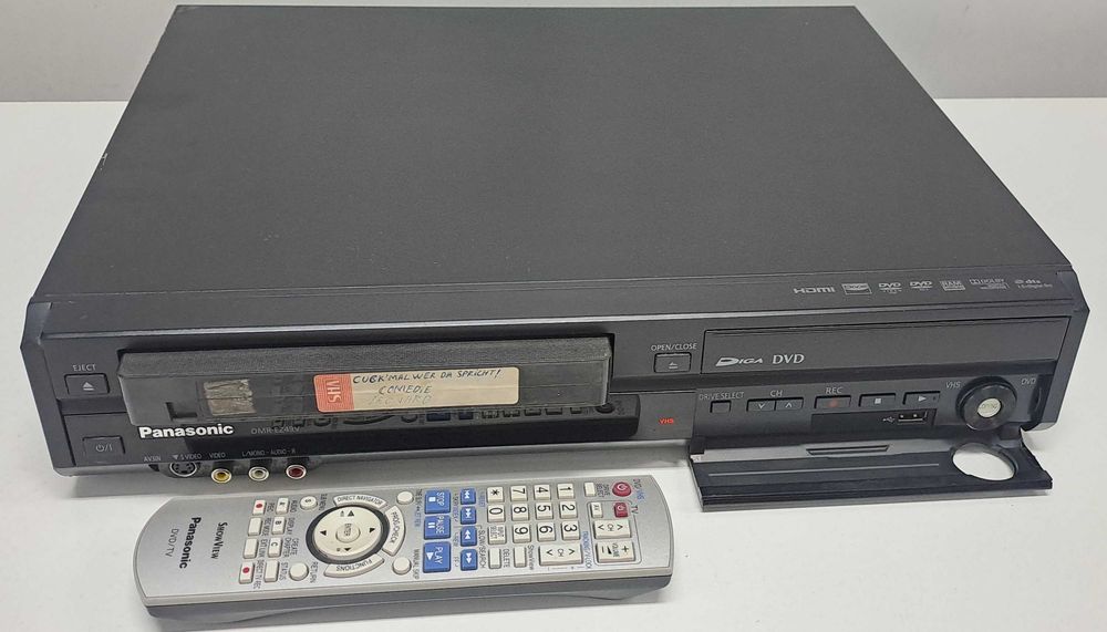 Panasonic DMR-EZ49V HDMI Combo VHS DVD Rec Telec pt Amplificator