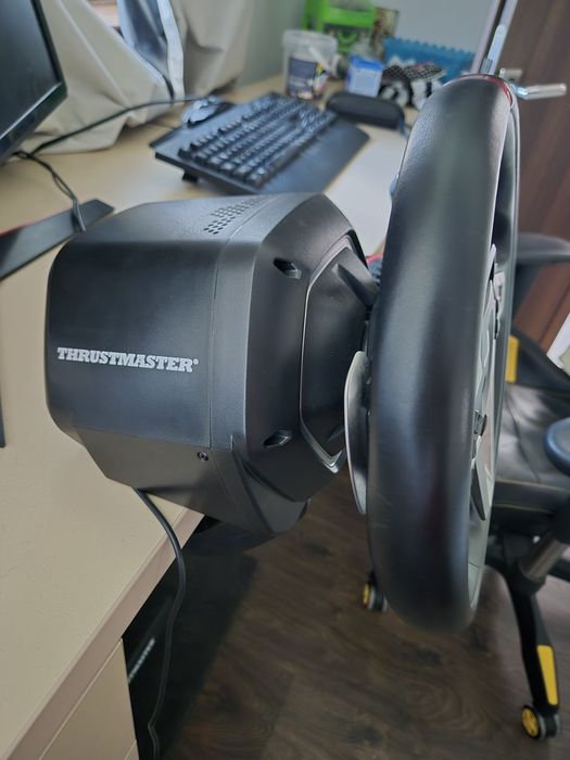 Volan gaming THRUSTMASTER T248P, PS5/PS4/PC + Schimbator de viteze THRUSTMASTER TH8S Shifter Add-On