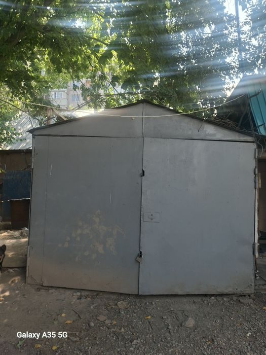 разборный железный гараж