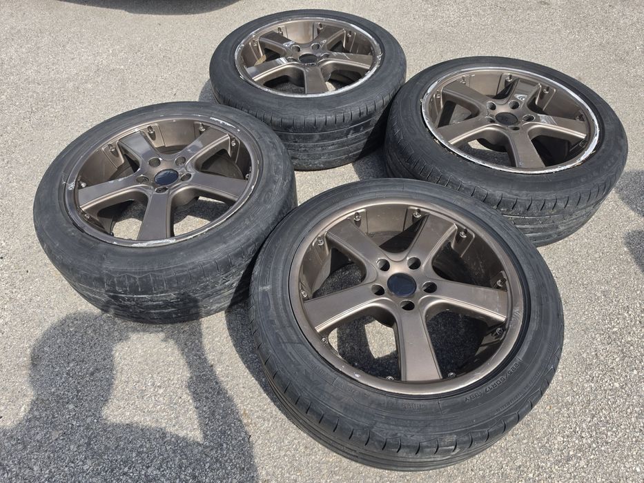 5х112/17 с гуми Мерцедес Ауди Фолксваген Шкода Сеат 5x112/17 VW Skoda Audi Mercedes