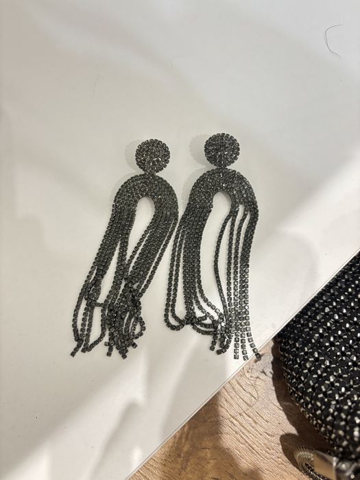 Серьги вечерные на выпускной