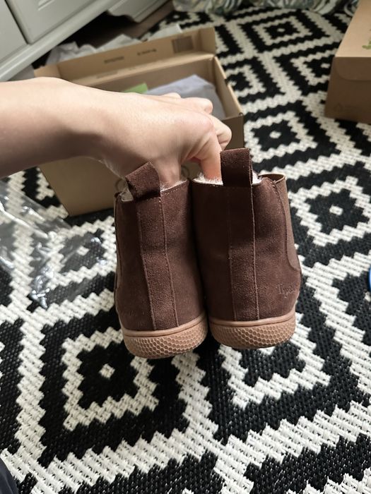 Новые зимние сапоги босоногие