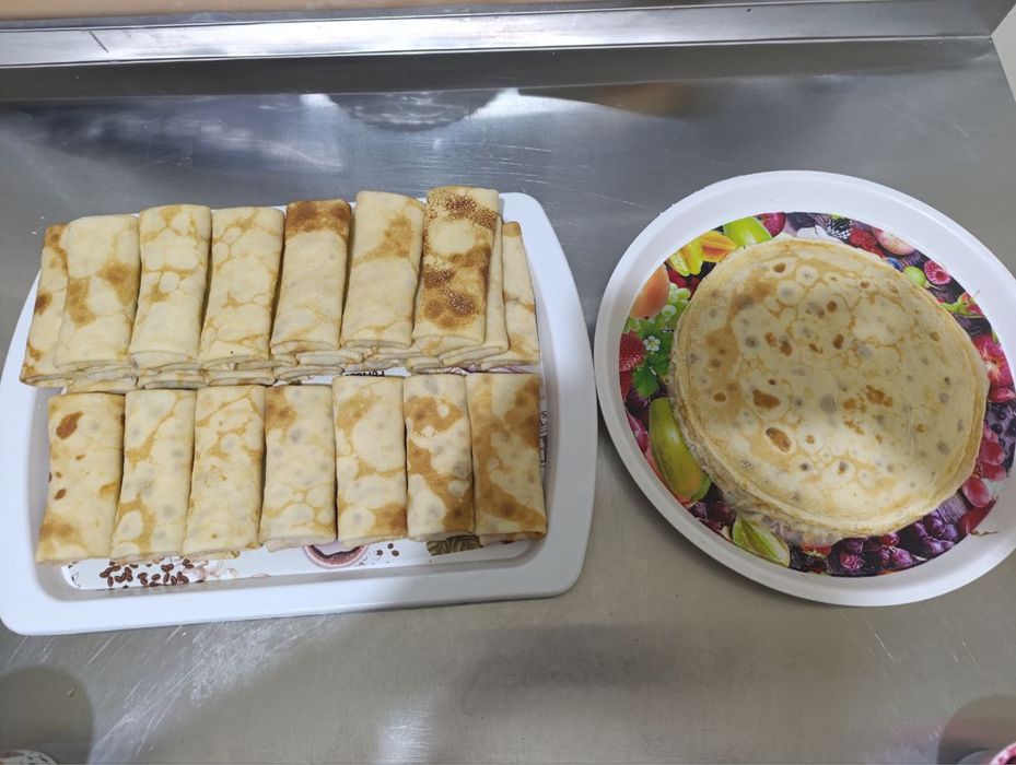 Домашние блинчики на заказ