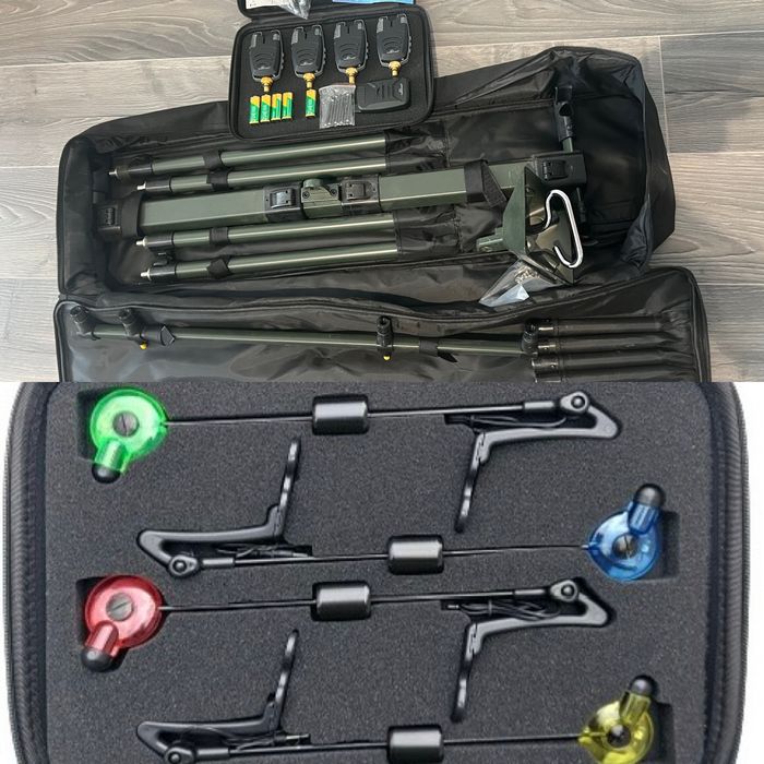 Set RodPod 4 Posturi + avertizori 4 plus statie WindBlade + 4 Swingere