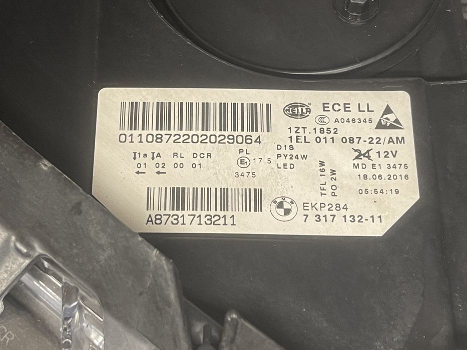 far faruri bmw seria 5 f10 facelift lci bixenon