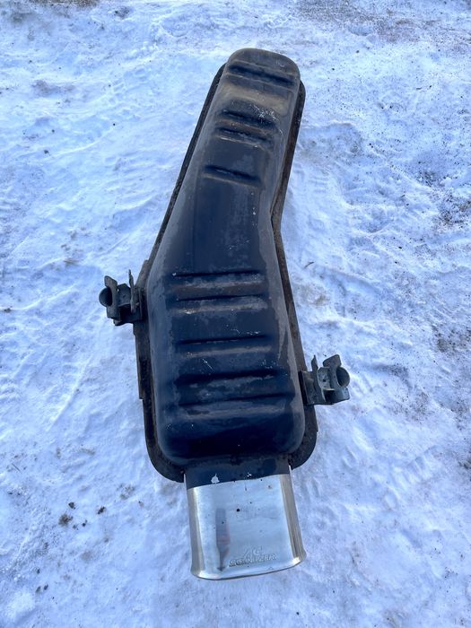 Задняя (конечная) банка на BMW E34 БМВ Е34