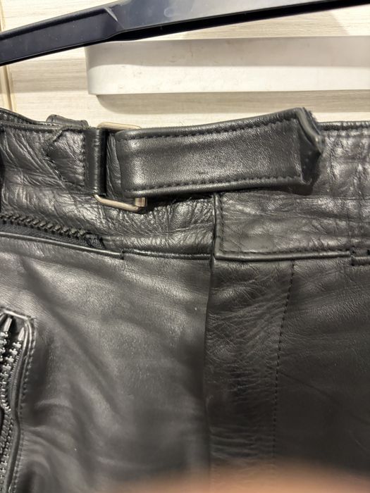 Pantaloni moto, piele naturala, marimea 50