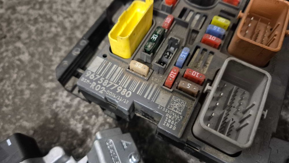 BSM BSI ECU Key Citroen c5x7 2.0hdi 136 RHR