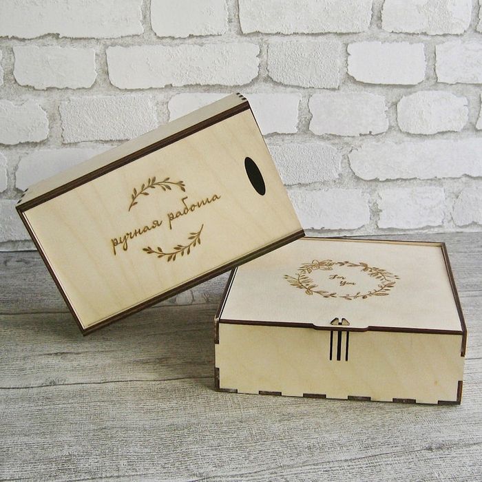 Подарочные деревянные коробки