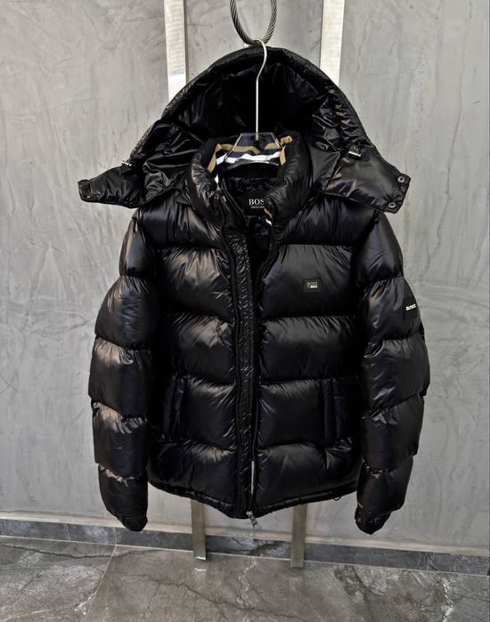 Мъжко зимно яке в черен цвят