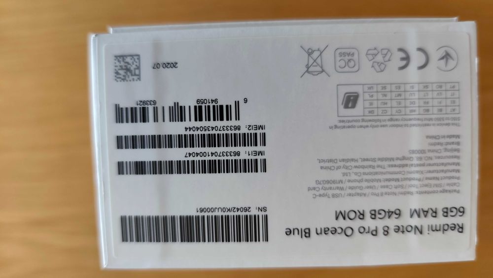 XIAOMI Redmi Note 8 Pro 6/64 GB