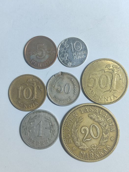 Продам монеты Германии , Финляндии , США .