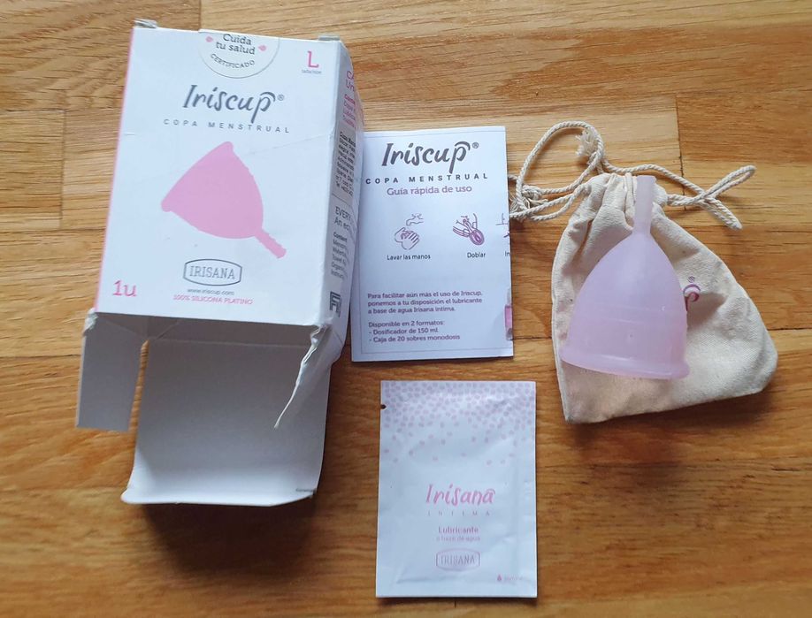Cupa Menstruala Iriscup marimea  L Roz