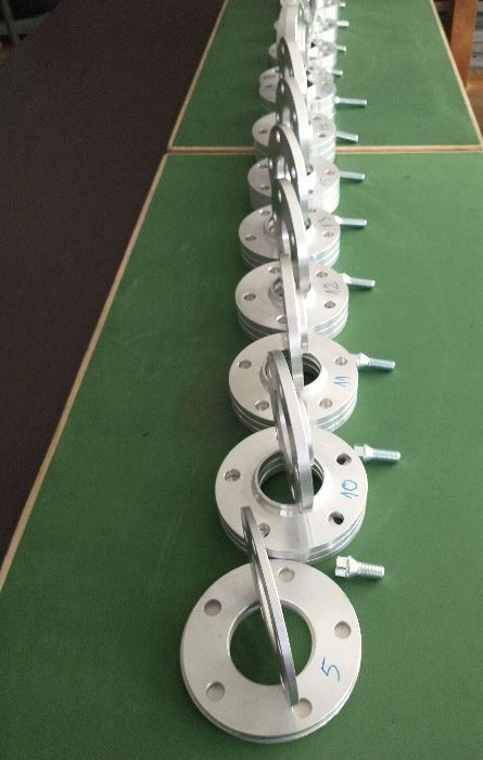 Flanșe distantiere Audi A3, A4, A5,A6, A7 A8 de 11. 13, 15, 20, 25, 30