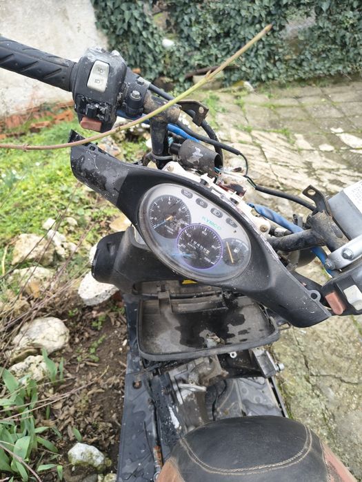 Kymco tb 50 на части