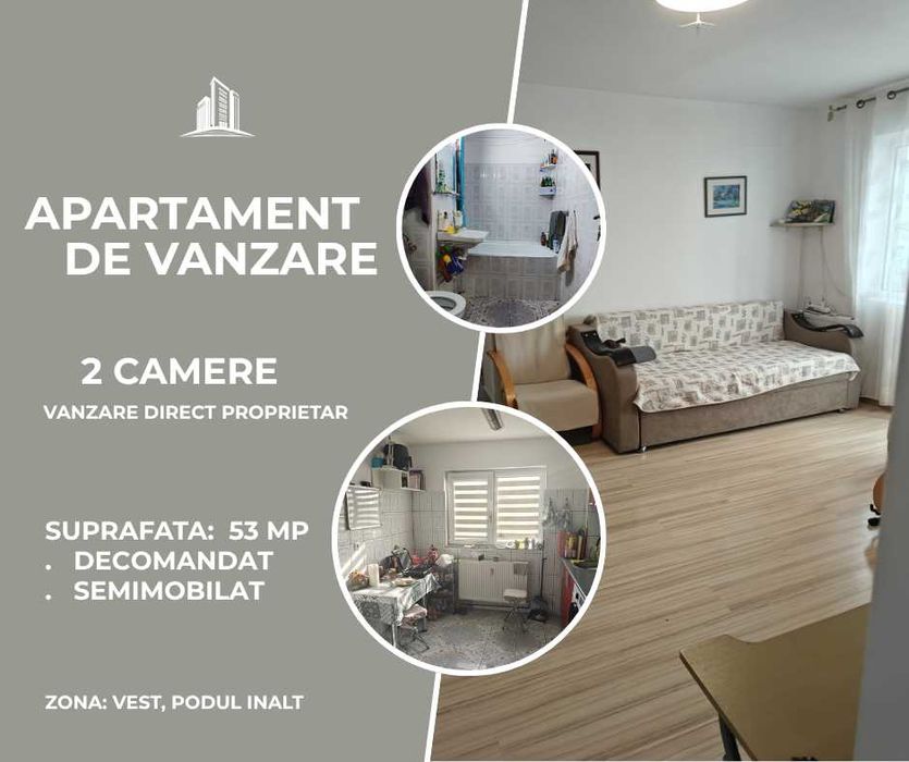 Apartament de vanzare 2 camere Ploiesti Vest