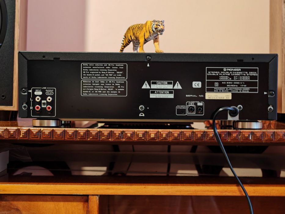 Pioneer CT-W505R. Dublu deck, autoreverse. Model superb. Preț fix !