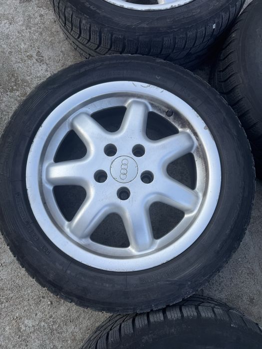 Джанти за ауди ronall 5x112 5бр с гуми 205/55/16