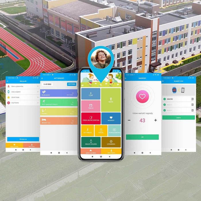 Детски смарт часовник Forever Look Me! 3 - 4G, GPS, Видео разговори