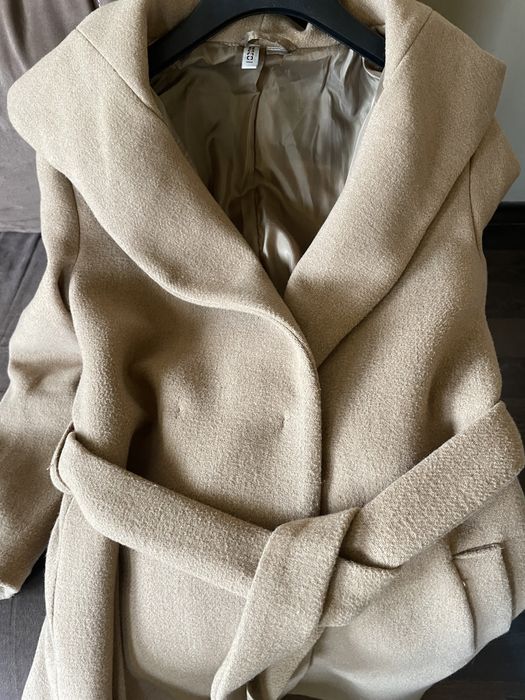 Палто H&M в цвят карамел