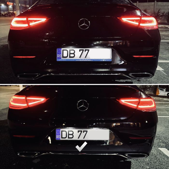 Suporti Auto Magnetici Slim Numere Inmatriculare