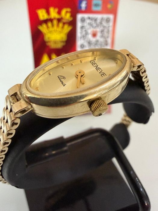 Ceas Geneve din aur de 14K Amanet BKG
