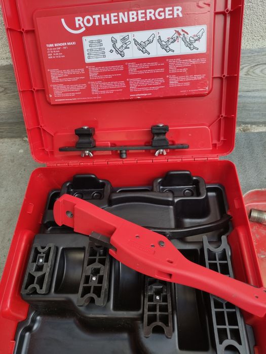 Presă îndoit țeava Rothenberger Uponor cupru pexal fier Robend Tube Bender Maxi
