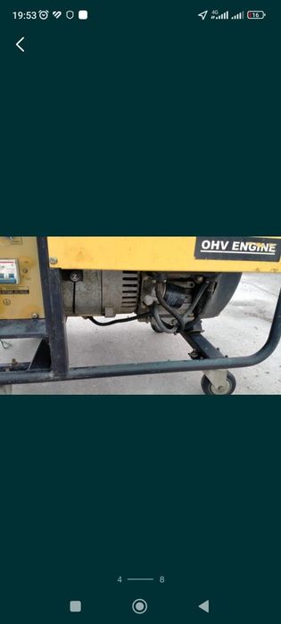 Электрогенератор бензиновый